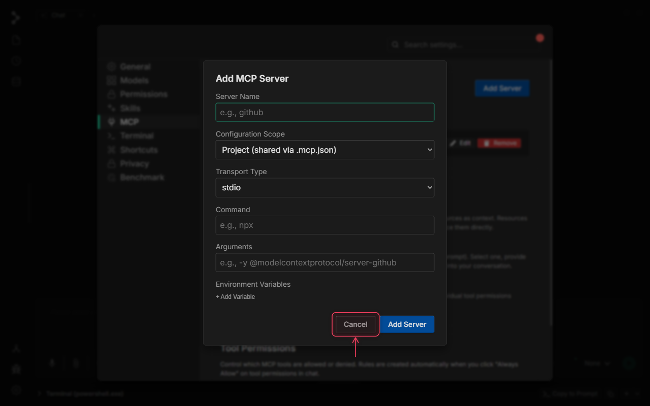 Save or Cancel